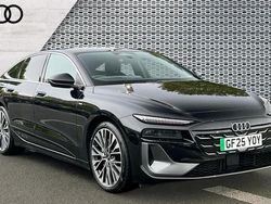Black Used 2025 Audi A6 e-tron S-Line Estate | £54,990