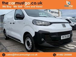 White New 2025 Fiat Scudo Van | £19,990 (Good price)