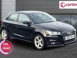 Black Used 2017 Audi A1 Sportback Sport Hatchback | £9,850 (Fair price)