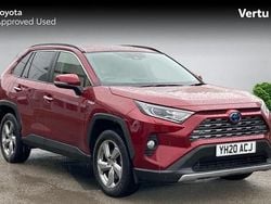 Red Used 2020 Toyota RAV4 Hybrid SUV | £27,535 (Fair price)