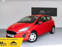 Red Used 2018 Ford Fiesta Style Hatchback | £5,199 (Good price)