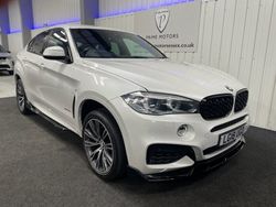 White Used 2018 BMW X6 M Sport SUV | £21,749 (Fair price)