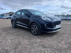Black Used 2021 Ford Puma Gen-E Titanium Hatchback | £8,495