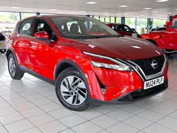 Fuji sunset red Used 2024 Nissan Qashqai Acenta Premium SUV | £18,189 (Good price)