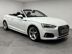 White Used 2019 Audi A5 Cabriolet Sport Cabriolet | £17,495 (Fair price)