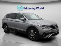 Silver Used 2022 VW Tiguan Allspace Elegance SUV | £29,500 (A bit pricey)
