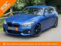 Blue Used 2017 BMW 118 M Sport Hatchback | £13,490 (Fair price)