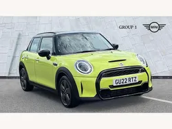 Yellow Used 2022 Mini Cooper S Classic Hatchback | £19,875 (Good price)