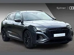 Grey Used 2023 Audi Q8 e-tron Black Edition SUV | £46,500 (Fair price)