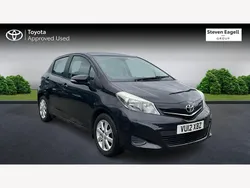 Black Used 2012 Toyota Yaris Hatchback | £4,999 (Fair price)