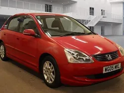 Red Used 2005 Honda Civic Executive Hatchback | £2,500 (Good price)