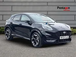 Black Used 2025 Ford Puma Gen-E ST-Line X SUV | £23,995 (Expensive)