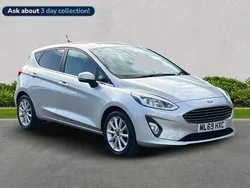 Silver Used 2019 Ford Fiesta Titanium Hatchback | £9,799 (Fair price)