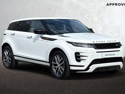 White Used 2025 Land Rover Range Rover evoque SE Dynamic SUV | £37,990 (A bit pricey)