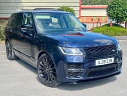 Blue Used 2018 Land Rover Range Rover Autobiography SUV | £30,490 (A bit pricey)