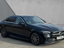 Black Used 2024 Mercedes C300e AMG Line Premium Plus Sedan | £40,374 (A bit pricey)