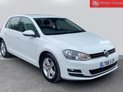 White Used 2016 VW Golf VII Edition Hatchback | £7,333 (Fair price)