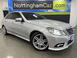 Silver Used 2010 Mercedes E220 Sedan | £4,595 (Fair price)