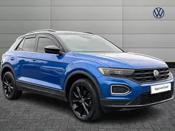 Blue Used 2021 VW T-Roc Black Edition SUV | £18,399 (Fair price)
