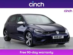 Blue Used 2019 VW Golf VII R Hatchback | £20,999 (Good price)