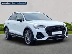 White Used 2025 Audi Q3 Black Edition SUV | £36,274 (Fair price)