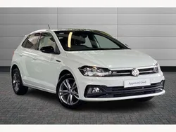 White Used 2020 VW Polo R-line Hatchback | £14,747 (Fair price)