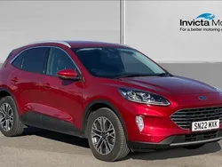 Red Used 2022 Ford Kuga Titanium SUV | £16,750 (Good price)