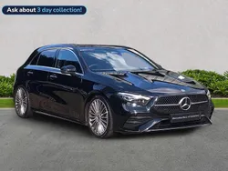 Black Used 2024 Mercedes A180 AMG Line Premium Plus Hatchback | £27,323