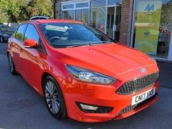 Red Used 2017 Ford Focus ST-Line Hatchback | £8,295 (Good price)