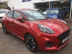 Red Used 2021 Ford Puma ST-Line X SUV | £17,995 (Good price)