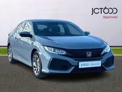 Grey Used 2018 Honda Civic SE Hatchback | £10,996 (Fair price)