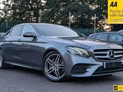 Grey Used 2019 Mercedes E220 AMG line Sedan | £14,888 (Good price)