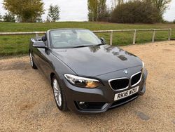 Grey Used 2016 BMW 218 Comfort Edition Cabriolet | £9,775 (Good price)