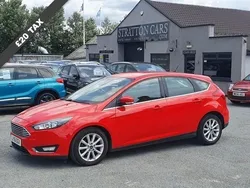 Red Used 2016 Ford Focus Titanium Hatchback | £8,395 (Fair price)