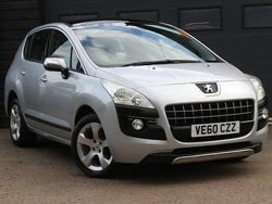 Silver Used 2011 Peugeot 3008 Hatchback | £2,495 (Fair price)