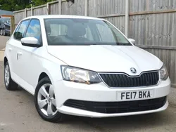 White Used 2017 Skoda Fabia SE Hatchback | £7,449 (Good price)