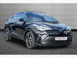 Eclipse black Used 2022 Toyota C-HR Design SUV | £22,050 (Fair price)