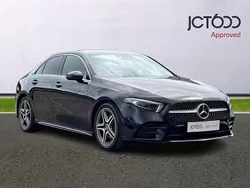Black Used 2021 Mercedes A200 AMG Line Premium Plus Sedan | £21,450 (A bit pricey)