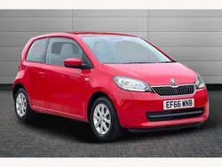 Red Used 2016 Skoda Citigo SE Hatchback | £3,490 (Fair price)