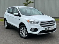 White Used 2017 Ford Kuga Zetec SUV | £6,995 (Fair price)