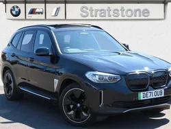 Black Used 2021 BMW iX3 Shadowline SUV | £23,493 (Fair price)