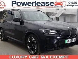 Black Used 2022 BMW iX3 M Sport SUV | £23,989 (Fair price)