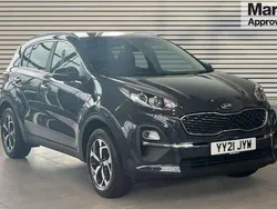 Grey Used 2021 Kia Sportage 2 SUV | £15,529 (Fair price)