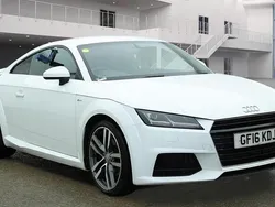 White Used 2016 Audi TT S-Line Coupe | £10,988 (Fair price)