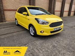 Yellow Used 2018 Ford Ka Plus Zetec Hatchback | £7,199 (Fair price)