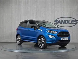 Blue Used 2019 Ford Ecosport ST-Line SUV | £9,699 (Fair price)