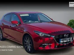 Red Used 2018 Mazda 3 Inclusive Hatchback | £10,995 (A bit pricey)
