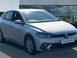 Silver Used 2022 VW Polo Life Hatchback | £15,508 (Fair price)