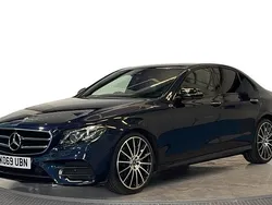 Blue Used 2020 Mercedes E300 AMG line Sedan | £24,520 (Good price)