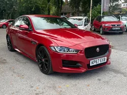 Red Used 2017 Jaguar XE R-Sport Sedan | £13,995 (Fair price)